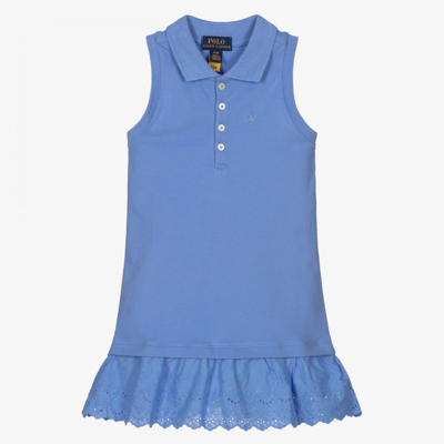 Polo Ralph Lauren Kids' Girls Cotton Piqué Polo Dress