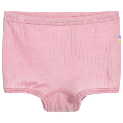 Joha Kids' Girls Pink Merino Wool Knickers