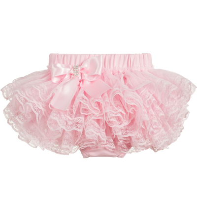 Beau Kid Baby Girls Pink Cotton Bloomer Shorts