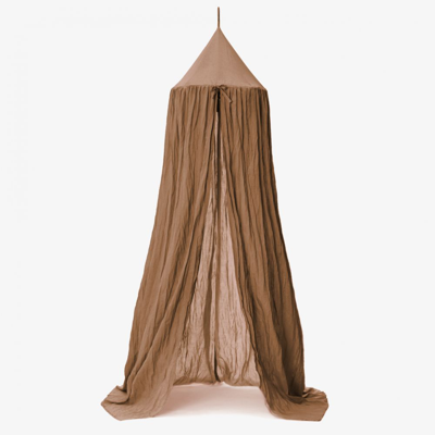 Liewood Brown Organic Cotton Canopy