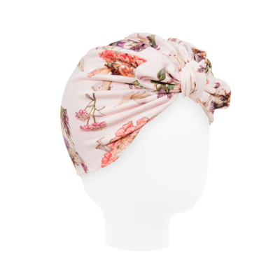 Flower Fairies By Childrensalon Baby Girls Pink Cotton Turban