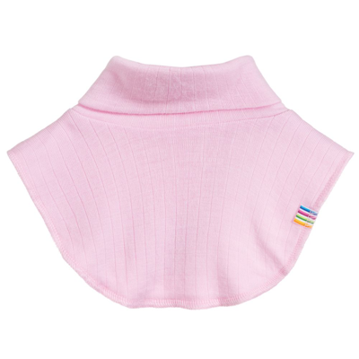Joha Babies' Girls Pink Thermal Wool Neck Warmer