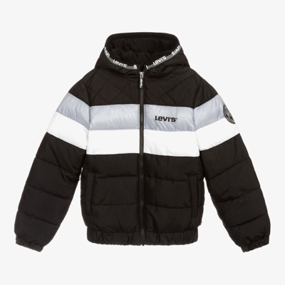 Levi's Boys Teen Black Puffer Jacket