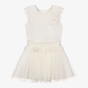 ARTESANIA GRANLEI GIRLS IVORY LACE & TULLE OUTFIT