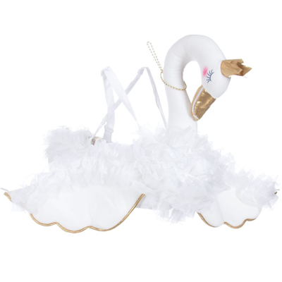 Dress Up By Design Kids'  Girls White Swan Costume