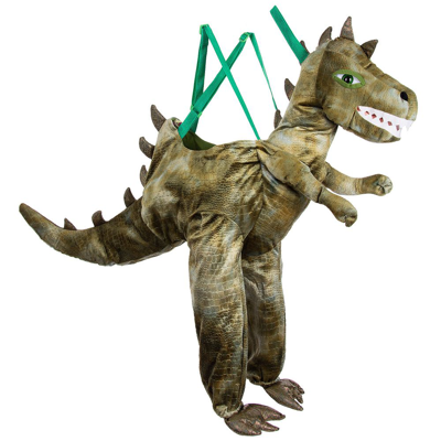 Dress Up By Design Kids'  Sound & Light Dinosaur Costume In Green