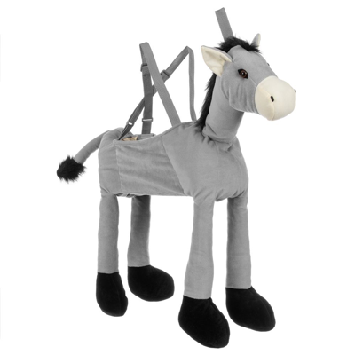 Dress Up By Design Kids'  Grey Ride-on Donkey Costume