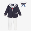 ANDREEATEX BOYS NAVY BLUE & WHITE SAILOR SUIT
