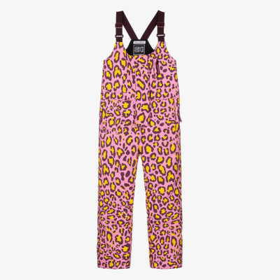 Dolce & Gabbana Girls Teen Pink Leo Ski Trousers