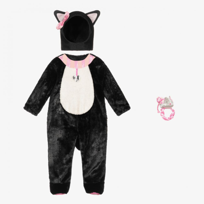 Dress Up By Design Baby Girls Black Cat Costume