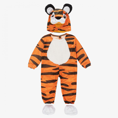 Dress Up By Design Babies'  5 Piece Orange Tiger Costume