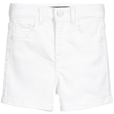 Guess Kids' White High Waisted Shorts