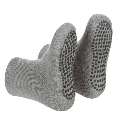 Falke Grey Catspads Slipper Socks