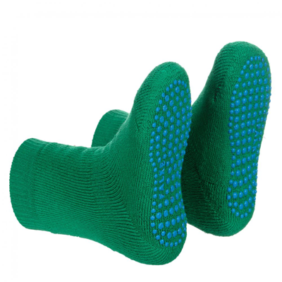 Falke Green Catspads Slipper Socks