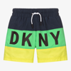 DKNY DKNY TEEN BOYS LOGO SWIM SHORTS