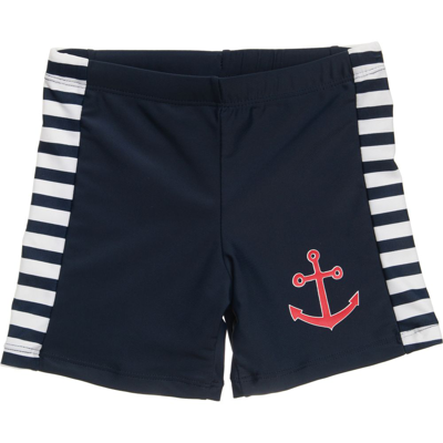 Playshoes Kids' Boys Navy Blue Swim Shorts