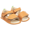 TIP TOEY JOEY BROWN LEATHER BABY SANDALS