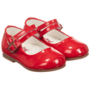 CARAMELO GIRLS RED PATENT LEATHER SHOES