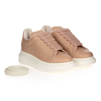 Alexander Mcqueen Kids'  Girls Pink Oversized Trainers