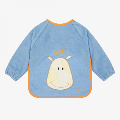 Playshoes Baby Blue Cow Sleeved Bib