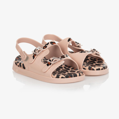 Mini Melissa Babies' Girls Pink Jelly Sandals