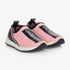 Dolce & Gabbana Kids' Girls Pink Logo Slip-on Trainers