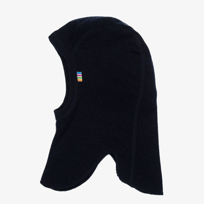 Joha Babies' Blue Thermal Wool Balaclava