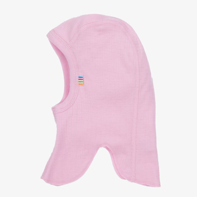 Joha Babies' Girls Pink Thermal Wool Balaclava