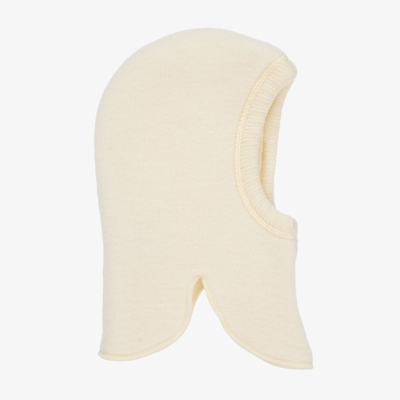 Joha Ivory Thermal Wool Balaclava