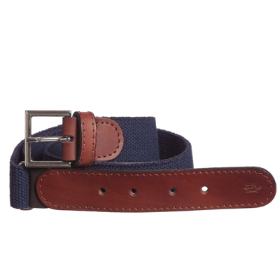 Zaccone Navy Blue Elasticated Belt