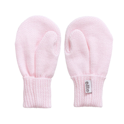 S Tila Of Sweden Pink Knitted Baby Mittens