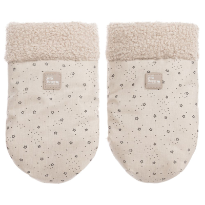 Pasito A Pasito Walking Mum Babies'  Beige Stroller Mittens