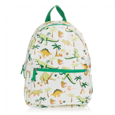 Powell Craft Kids' Green Dinosaur Backpack (31cm)
