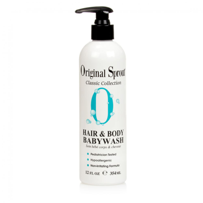 Original Sprout Baby Hair & Body Wash (354ml) In White