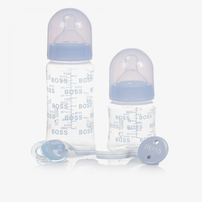 Bosswear Boss Bottles & Dummy Set (4 Pieces) In Blue