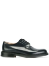 Church's Black Leather Lace Up Shoes In Black