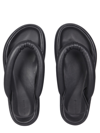 Isabel Marant Orene Padded Leather Flatform Sandals In Black