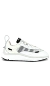 Y-3 Shiku Run Low-top Sneakers In White