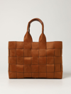 LIVIANA CONTI BAG IN WOVEN SYNTHETIC SUEDE,c83301032