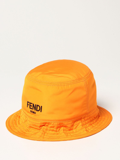 Fendi Reversible Fisherman Hat In 桃红色