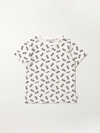 GCDS T-SHIRT WITH ALL OVER LOGO,C79532001