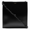 JIL SANDER BLACK TANGLE MEDIUM BAG