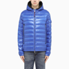 Moncler Daniel Water Resistant Lightweight Down Puffer Jacket In Blue
