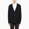 PRADA BLUE CASHMERE CARDIGAN