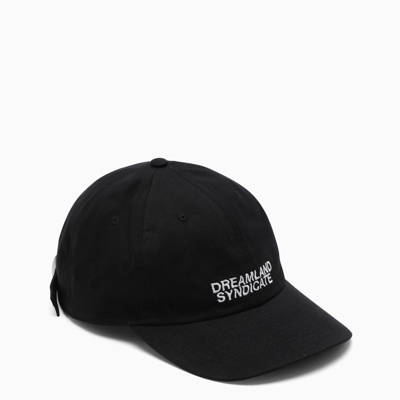 Dreamland Syndicate Black Logoed Baseball Cap
