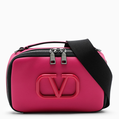 Valentino Garavani Cyclamen Pink Leather Vlogo Cross-body Bag