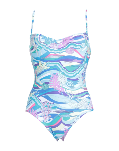 Maison Lejaby One-piece Swimsuits In Blue