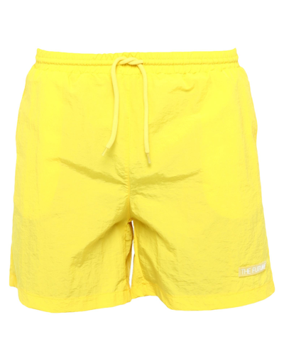 The Future Swim Trunks In Yellow