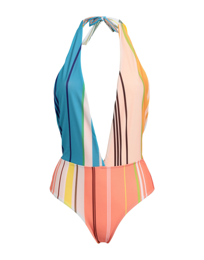 Liviana Conti One-piece Swimsuits In Orange