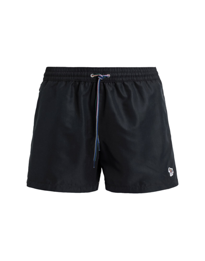 Paul Smith Swim Trunks In Black